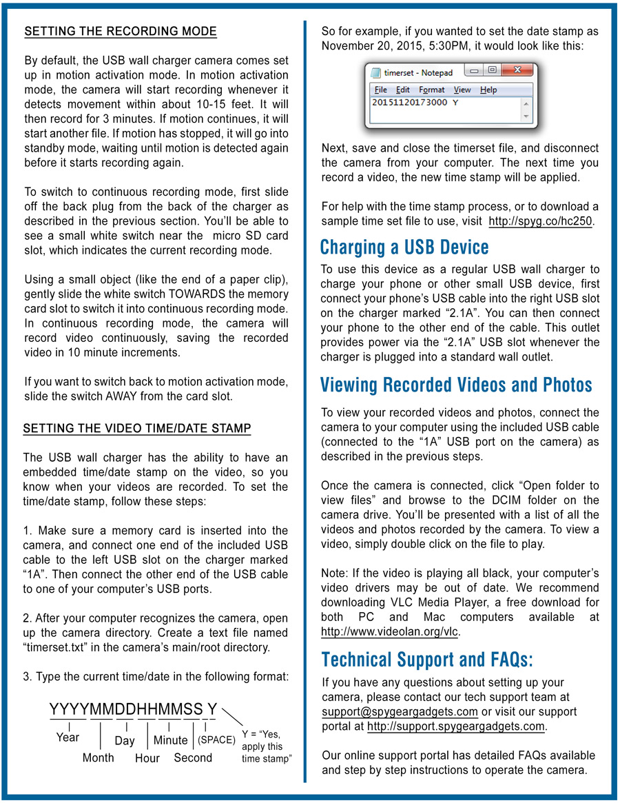 Spy Gear Spy Bug User Manual Spy Gear Spy Bug User Manual