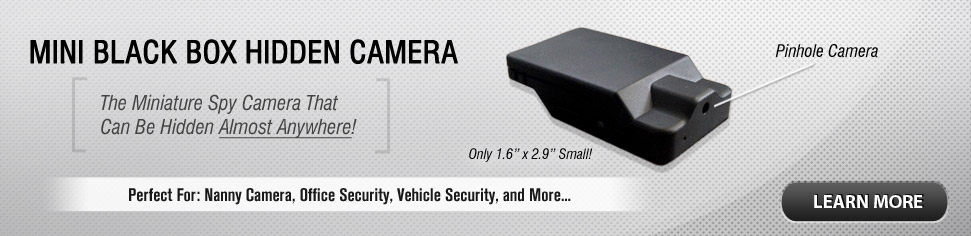 Mini Black Box Hidden Camera