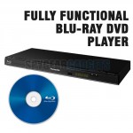 High Resolution Motion Activated Blu-ray DVD Player Hidden Camera