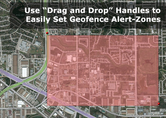 Geofence Alert Zones