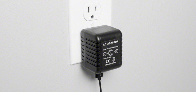 #8 - 1080P Full HD Motion Activated AC Adapter Hidden Spy Camera