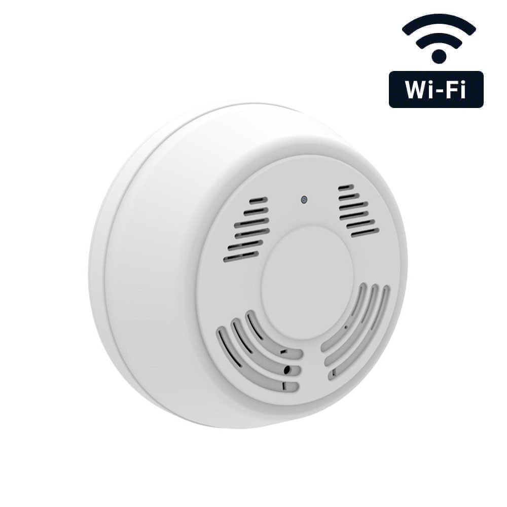 1080P HD WiFi Smoke Detector Camera